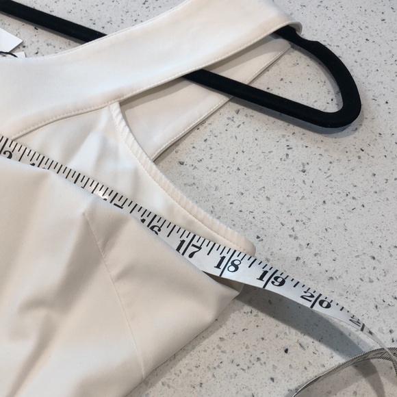 Veronica Beard sleeveless V-Neck scuba sheath dress - Picture 5 of 8